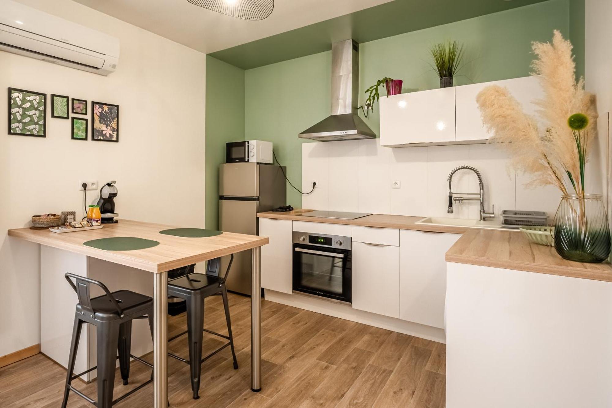 Cosy Green Clim Wifi Centre Ville 2 Pers Lézignan-Corbières المظهر الخارجي الصورة